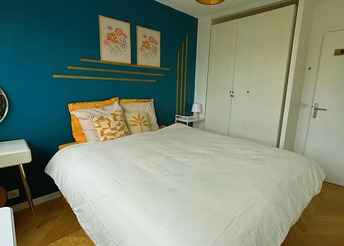 Beautiful Family Center 2br - 6p شقة باريس
